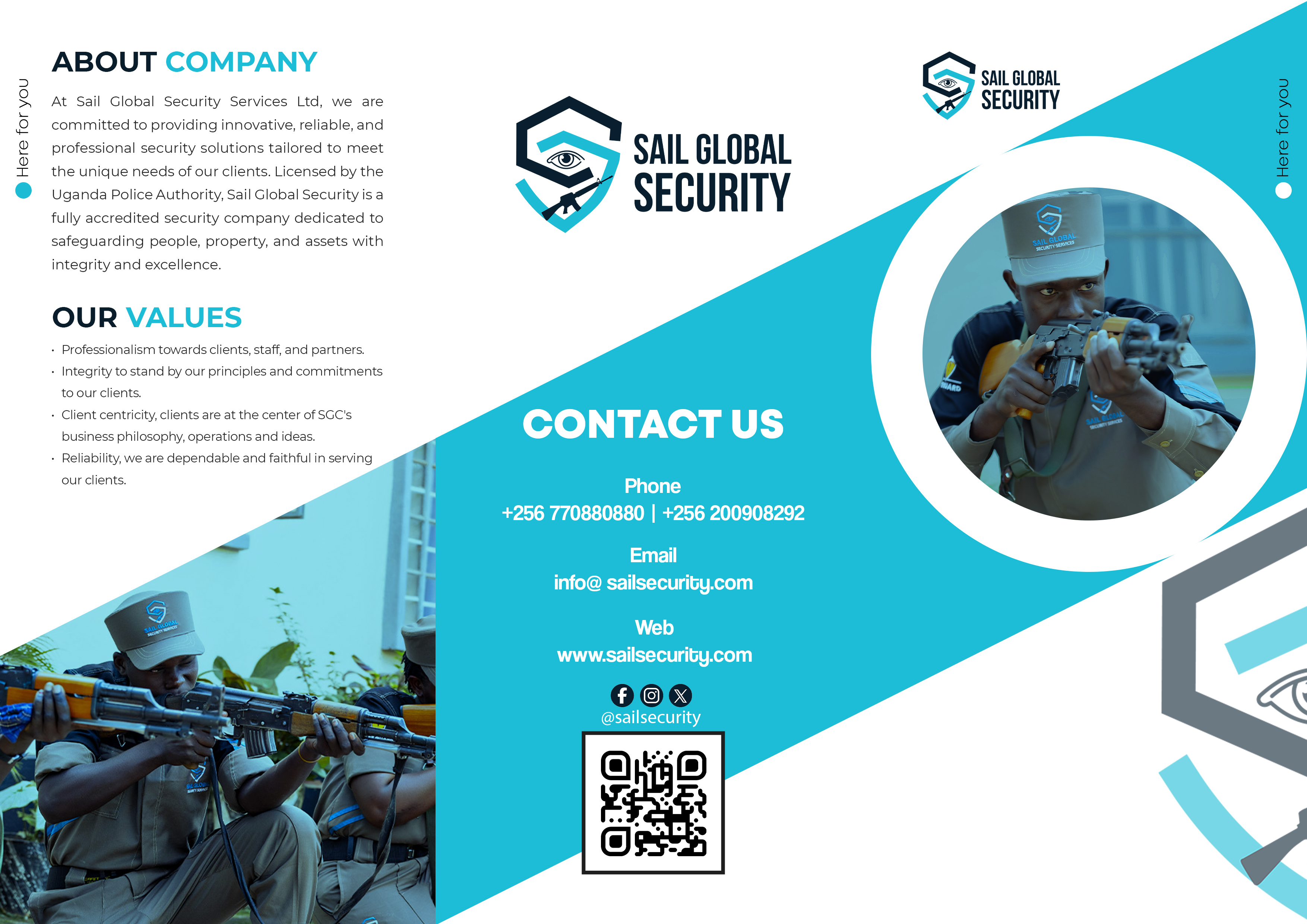Animated demonstration of 24-hour security monitoring